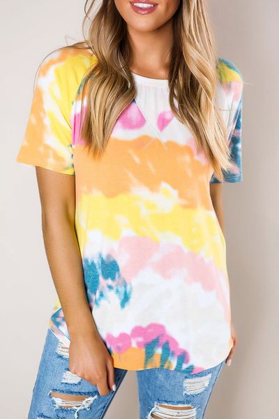 

dhl for pajamas tiedye for femme pyjama korte sets met ronde hals en tie-dye white clothes for tie dye uvetta scura newclipper bobop, White;black