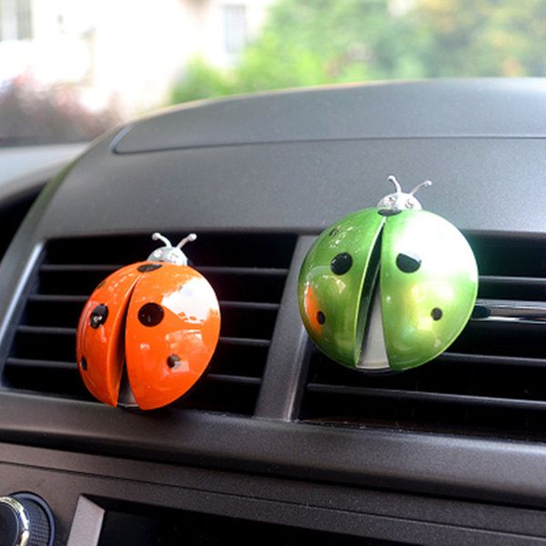 

creative car air conditioning perfume beetle car air freshener shade moving wing automotive interior accessories styling