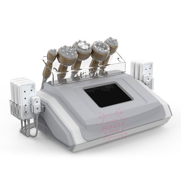 

professional 6 in 1 cavitation rf vacuum suction radio frequency skin tightening laser weight loss machine spa