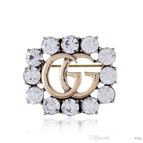 

2017 18 crystal brooch, wedding party jewelry flower brooch pin for women, Gray