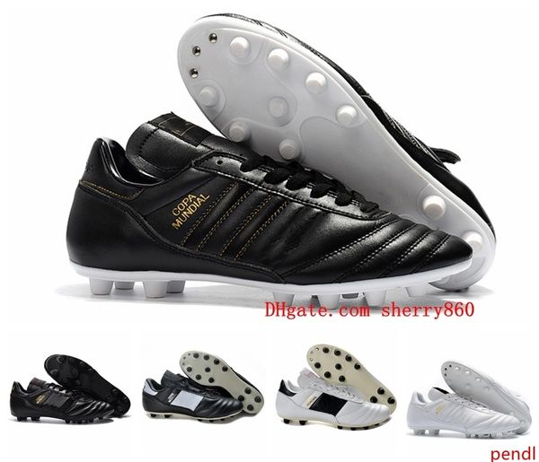 

white mens soccer cleats copa mundial fg soccer shoes world cup football boots leather tacos de futbol new arrival