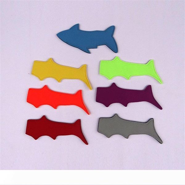 

2019 ice cream рукав для окружающей среды shark форма pure color popsicle держатель неопрена всплывающие держатели инструменты горячие прода