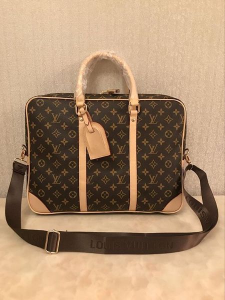 

hand knitted brand designer briefcases new arrival business bags for men genuine leather business lapbags