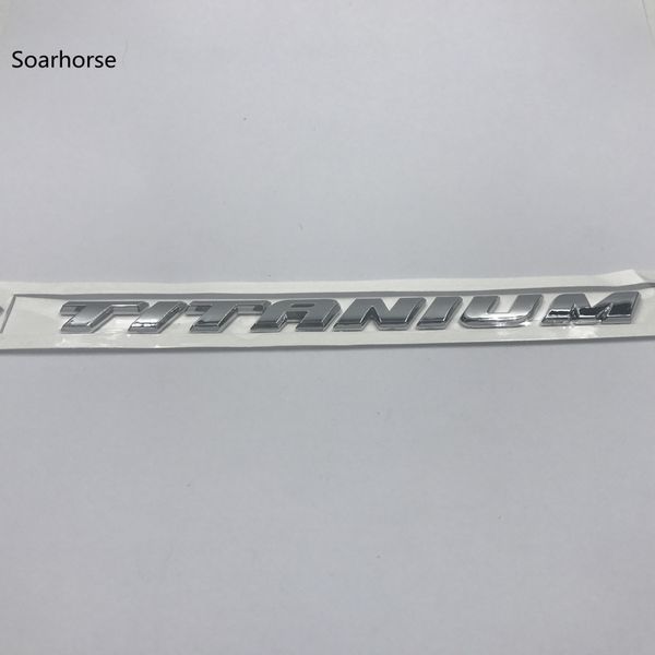 

for ford mondeo mkv kuga ecosport s-max titanium chrome letter badge emblem sticker