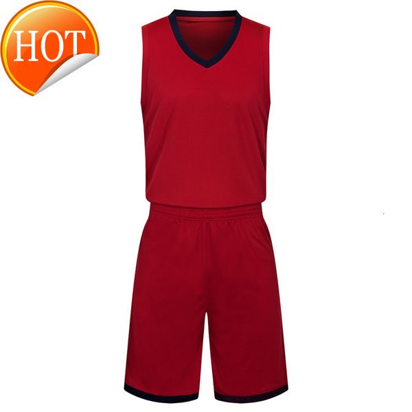 

2019 new blank basketball jerseys printed logo mens size s-xxl price fast shipping good quality dark red dr002aa1, Black;red