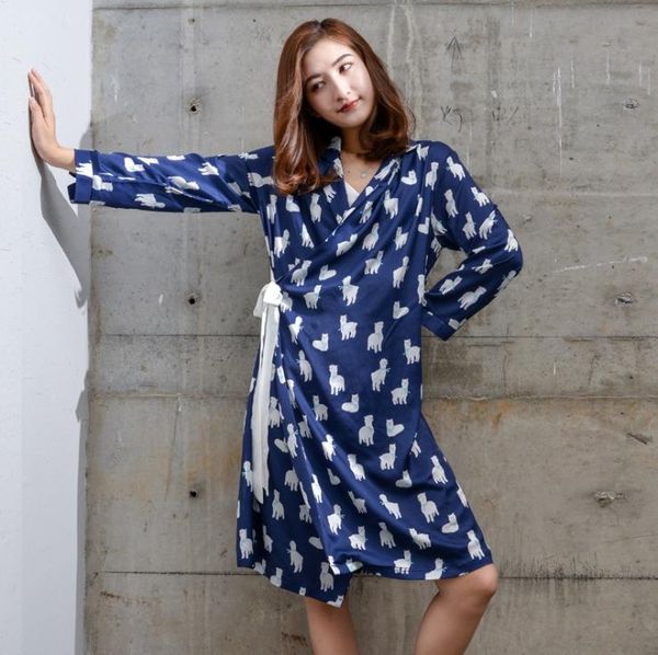 navy bridesmaid robe