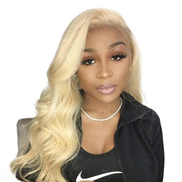 Blonde Lace Front Wig 613 Human Hair Wigs For Black Women Pre