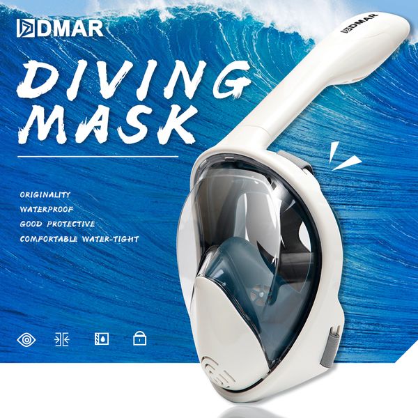 

swimming mask underwater anti fog diving mask panoramic snorkeling full face snorkel women men kids scuba glasses