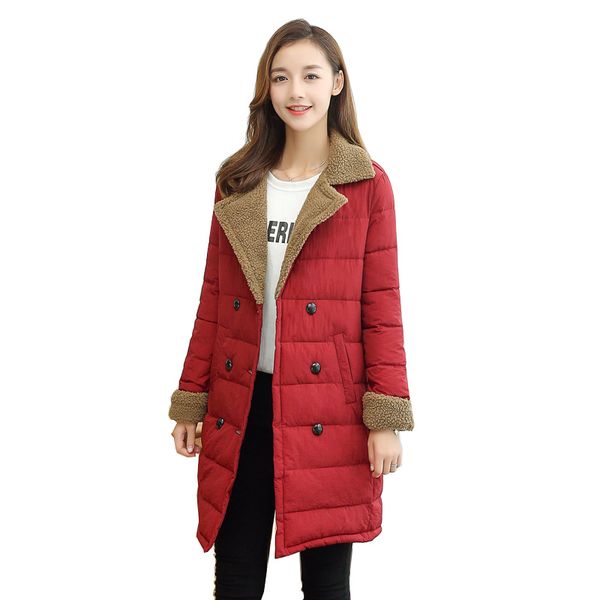 

liva girl women suede fur winter coat 2019 fashion thick faux sheepskin long jacket overcoat female solid warm coats, Tan;black