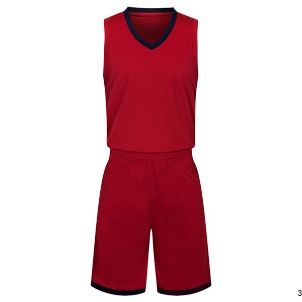 

2019 new blank basketball jerseys printed logo mens size s-xxl price fast shipping good quality dark red dr002aa1n2, Black;red