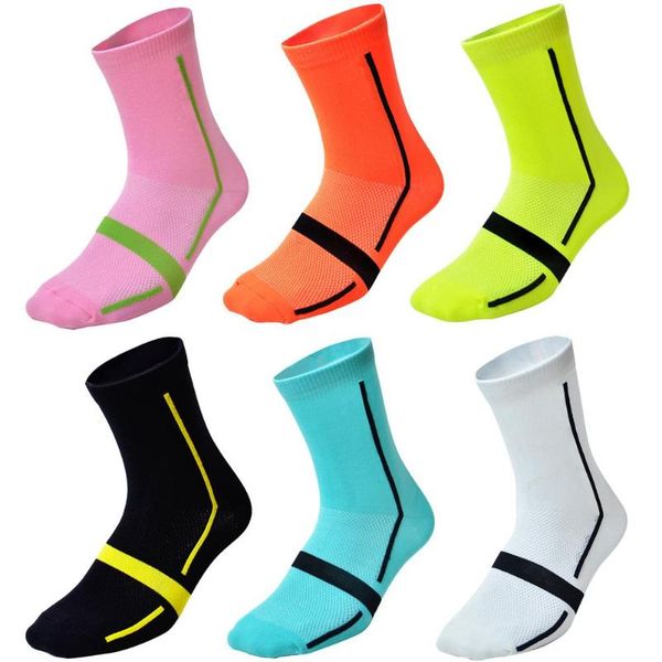 

outdoor sports breathable socks women men cycling running socks, Black