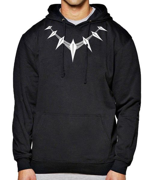 

black panther hoodies men 2018 new aututmn winter streetwear sweatshirts superheros civil war hip hop men's sweatshirt