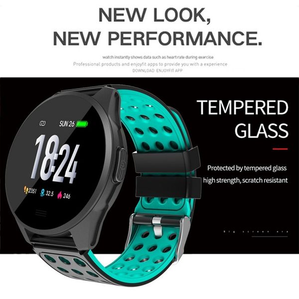 

ck20 smart fitness tracker bracelet watch waterproof smart fitness watch activity tracker watch pedometer with carbon fiber shell tempered