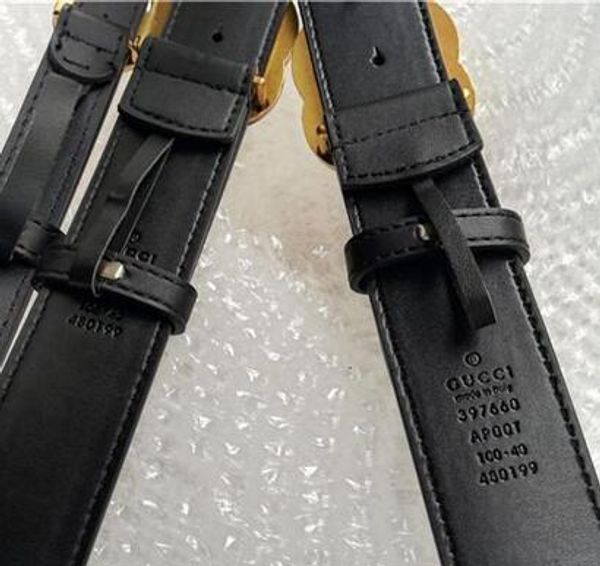 

2019 classical brass belt luxurys designers ggs pearl buckle belts for mens woman f8guccis girdle jeans waist beltgucci, Black;brown