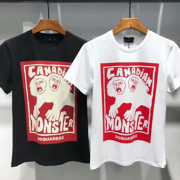 

2019 ummer new arrival luxury hirt de igner clothing man fa hion t hirt d2 icon print tee dt346