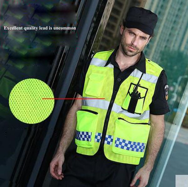 

sfvest бесплатная доставка рабочая одежда светоотражающий жилет безопасности chaleco reflectante безопасности vest reflective gilet t057