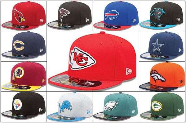 

2020 мода хип-хоп классическая футбольная команда полный размер закрытые шапки kc бейсбол спорт все команды установлены шляпы в размере 7-ра, Blue;gray