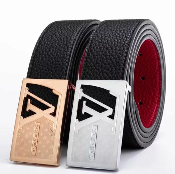 

популярный бренд дизайн l 2020. мужской досуг пряжки ремня v человек вир роскошь высокого качества кожаный ремень кожаный ремень мужчина бес, Blue;gray