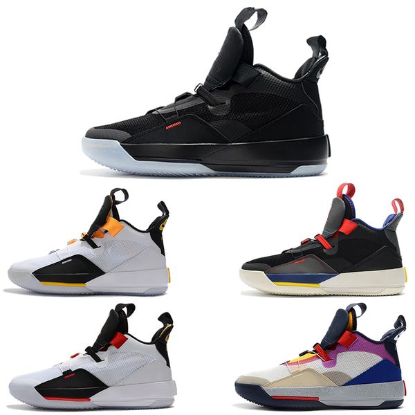 

2019 Jumpman XXXIII 33 Mens Basketball Shoes sports shoes 33s Multicolors Black Yellow Trainers designer Sneakers