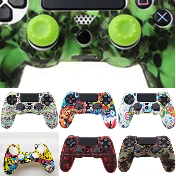 

96rzi силиконовая крышка крышка контроллера withjoystick геймпад для ps4 чехол