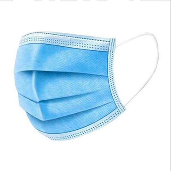 

disposable face mask 3 layers dustproof mask facial protective cover mouth masks safety non-woven fabric prevent dust anti-dust masks zyq265