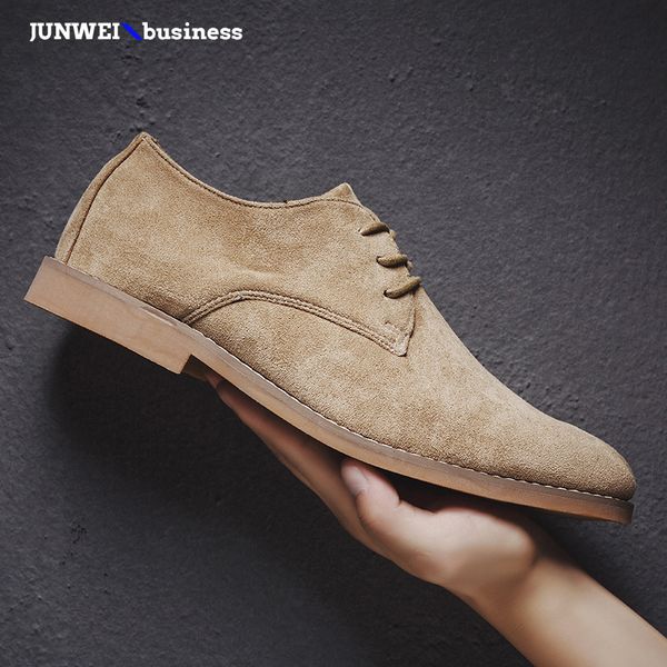 

casual men suede leather bottom fashion breathable loafers lace-up oxfords male shoes zapatos hombre size 38-46 a4, Black