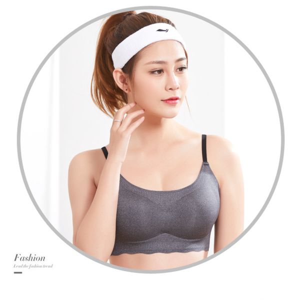 

2019 seamless yoga sports vests dispensing bra, no steel rings comfortable running shockproof bra