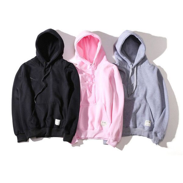 

new fashion hoodie men women sport sweatshirt size s-xxl 5 color cotton blend sell designer hoodie pullover long sleeve streetwear, Black