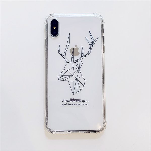 

линия сотового телефона deer tpu защищает корпус для iphone 6-max