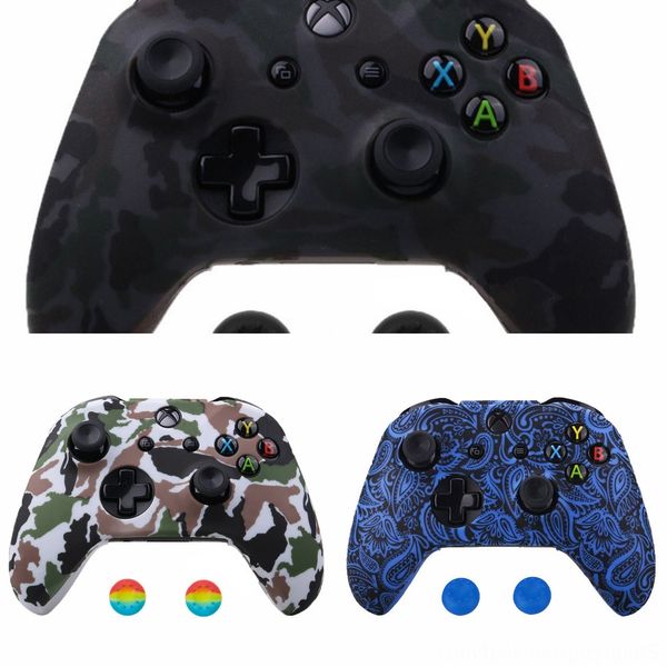 

f8mft shell soft touch faceplate cover, front housing weeds case for kit replacement xbox one s & for xbox one x controller - sxoft23x