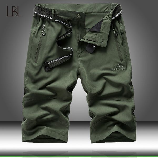 

men's shorts tactical men summer casual army style short pant mens cargo thin quick dry man outdoor hiking sportswear, White;black