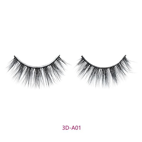 

накладные ресницы 3d ручной натуральный длинный естественный вид мягкий удобный клей ресницы толщины для макияжа 3d-a01