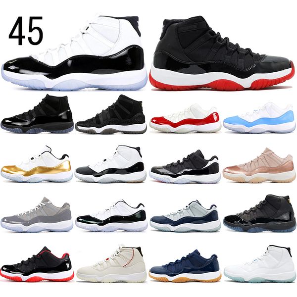 

with socks new 11 high xi 11s concord 45 cap and gown heiress platinum tint women men basketball shoes mens trainers sports sneakers