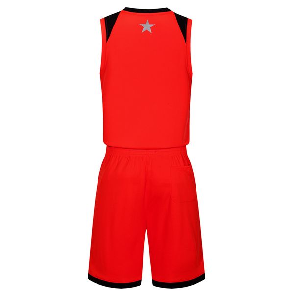 

2019 new blank basketball jerseys printed logo mens size s-xxl price fast shipping good quality red r004aa1n, Black;red