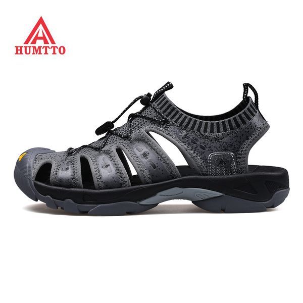 

humtto men's outdoor summer hiking trekking sandals shoes sneakers for men barefoot beach water sandals shoes sneakers man