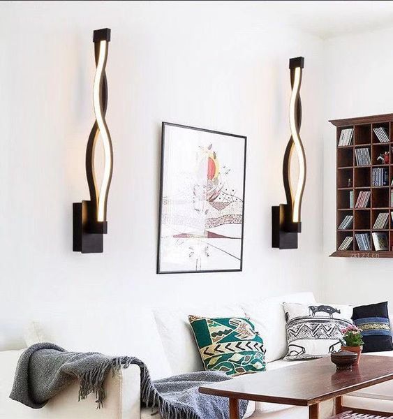 

warm light multi-color wall lamp living room tv wall lighting wholesale corridor aisle night light led bedroom bedside lamp