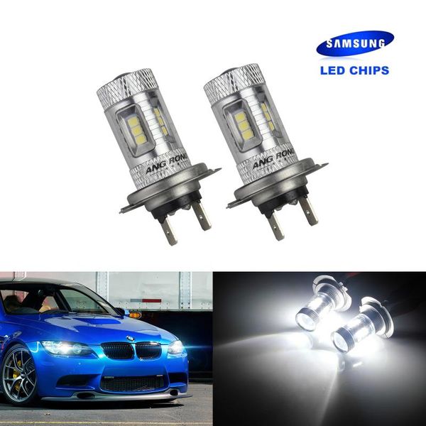 

angrong 2x 499 h7 led headlight fog light driving bulb for vw