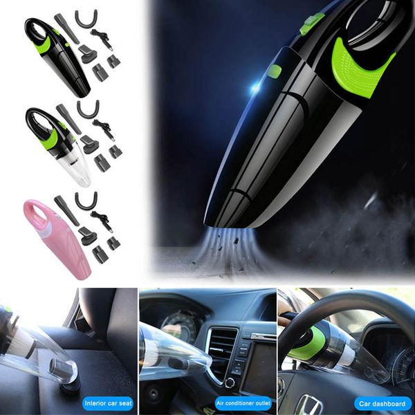 

120w car vacuum cleaner cordless handheld wireless auto home abs small mini rechargeable portable wet dry dust collector 220v