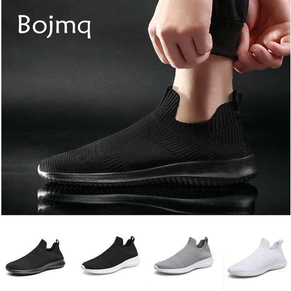 

bojmq zapatillas men tennis shoes tenis ultra-light mesh breathable walking shoes man athletic trainers footwear outdoor sneaker