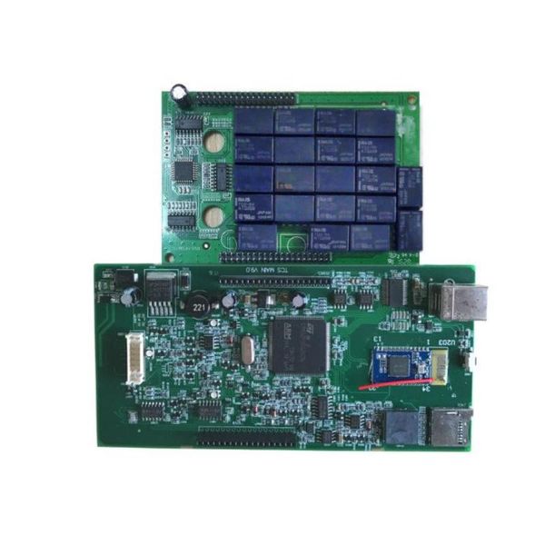 

green board pcb /blue pcb with bluetooth fit for delphis autocome multidiag mvd for cars trucks scanner board