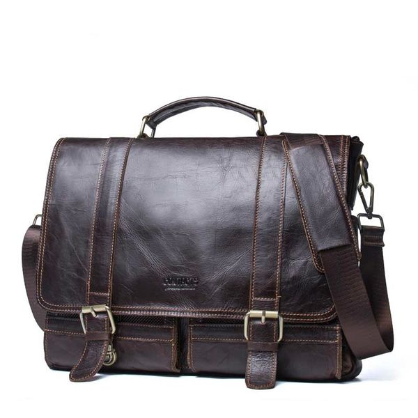 

genuine leather mens lapmessenger bags leisure time portable business affairs document layer cowhide man diagonal computer package men