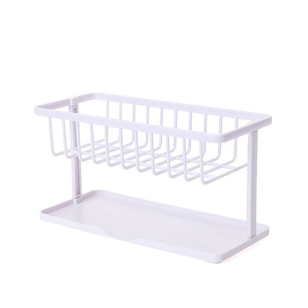 

bathroom storage rack shower shelf organizer towel sponge soap draining holder