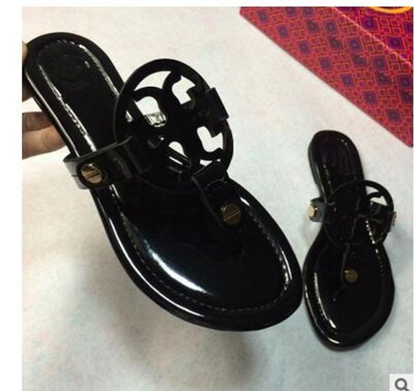 

in the summer of 2019 the latest ladies fashion leather slippers 100% flip-flops 35 to 42 with original box, Blue;gray