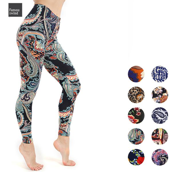 

female workout leggings women high waist ankle length pants patchwork push up legging slim skinny leggings pant, Black