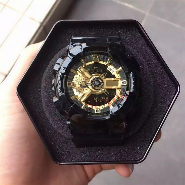 

2020 new fashion luxury mens g style military wristwatches multifunction led digital shock quartz sport watches for man male students clock