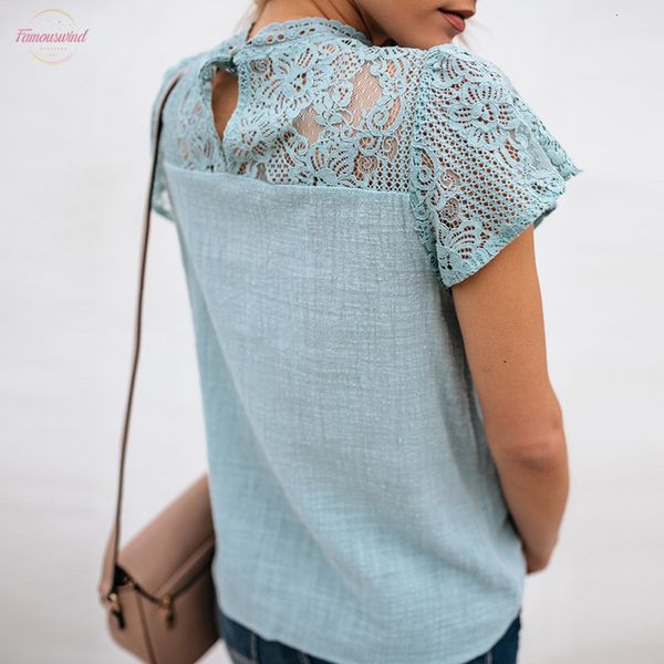 

lace floral sleeves slim female women t shirt casual polyester fashion summer short sleeve feminina round neck elegant sale, White