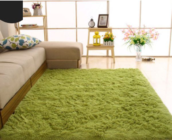 

super soft silk wool rug indoor modern shag area rug silky rugs bedroom floor mat baby nursery children carpet