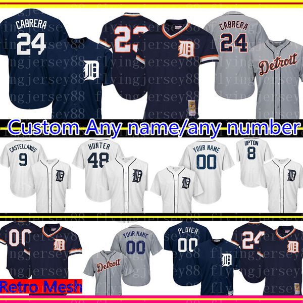 

23 kirk gib on 24 miguel cabrera cu tom detroit retro tiger jer ey 47 jack morri 6 kaline 9 ca tellano 11 ander on martinez zimmermann