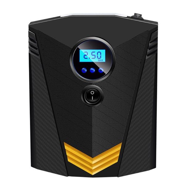 

pump car portable air compressor multi-functional pump digital tire inflator dc 12v auto air for car motorcycle led light
