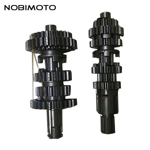 

dirt bike cb250 5/6 gear main counter shaft transmission for zongshen china all brand cb250 5/6 gear air-cooled engines zb-141